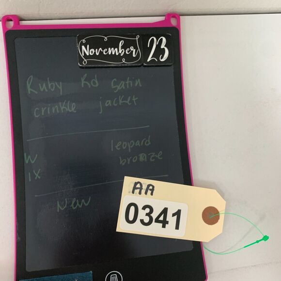 Ruby Rd Satin Crinkle Jacket Womens Plus 1X Leopard Print Zip Up Mock Neck Lined - Picture 12 of 13